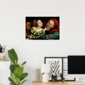 Quentin Matsys - Matched Lovers Poster (Heimbüro)