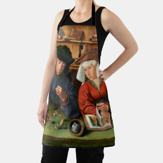 Quentin Matsys - The Moneylender and His Wife Schürze (InSitu)