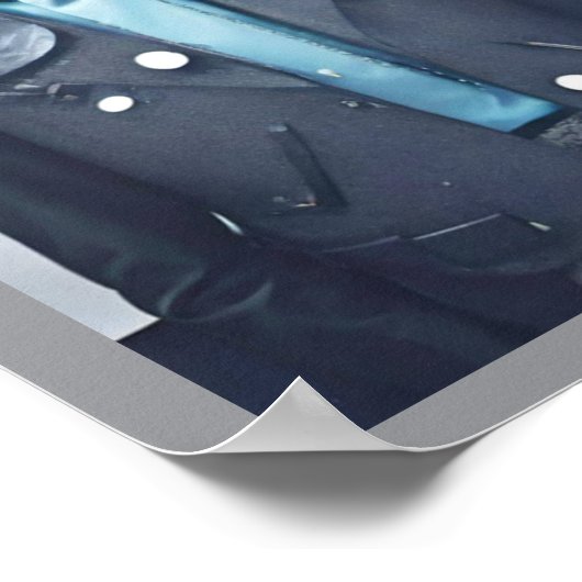 Quentin Tarantino Ablehnende Zeichen Poster (Ecke)