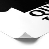 Quentin Tarantino Poster (Ecke)