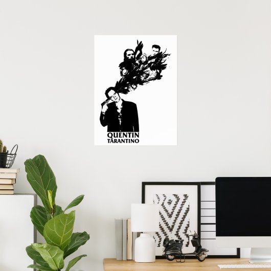 Quentin Tarantino Poster (Heimbüro)