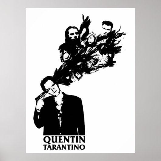 Quentin Tarantino Poster (Vorne)
