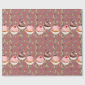 Quequitos, Pralinen Geschenkpapier (Flach)