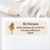 Quer Herbst-Antik-Rücksendesiegel (Insitu)