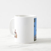 Quer- u. Tauben-Tasse Kaffeetasse (Vorderseite Links)