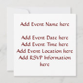 Quer- und Heiliger Geist/heiliger Geist Einladung (Rückseite)