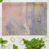 Querbrücke Claude Monets Charing Geschirrtuch (Gefaltet)