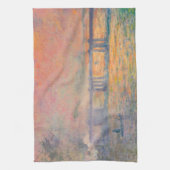 Querbrücke Claude Monets Charing Geschirrtuch (Vertikal)