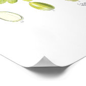 Quercus pedunculata : syn.Q robur. (Englische Eich Poster (Ecke)