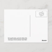 Quercus pedunculata : syn.Q robur. (Englische Eich Postkarte (Rückseite)