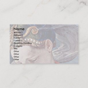 Querdetail durch Bronzino Angelo Visitenkarte
