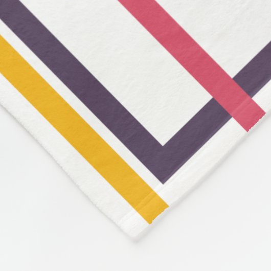 Querdrehwinkel Fleecedecke (Ecke)