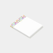 Querdrehwinkel Post-it Klebezettel (angewinkelt)