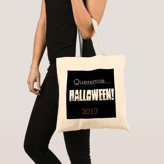 QUEREMOS HALLOWEEN 2017 TRAGETASCHE (Vorderseite (Produkt))