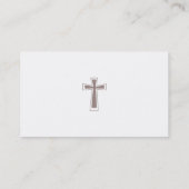 Querentwurf, Pastor, Visitenkarte (Rückseite)