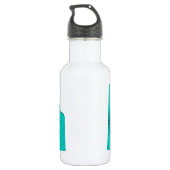 querer blauer Krankenwagenkrankenschwester emt Edelstahlflasche (Rückseite)