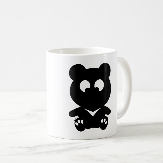 Querer mit Augen BÄR Kaffeetasse (VorderseiteRechts)