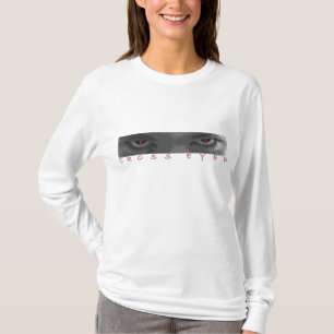 Querer mit Augen Hoodie im Rosa T-Shirt