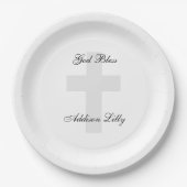 Querer personalisierter PapierTeller (Vorderseite)