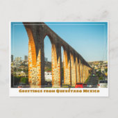Querétaro Mexico Aqueduct Postkarte (Vorderseite)