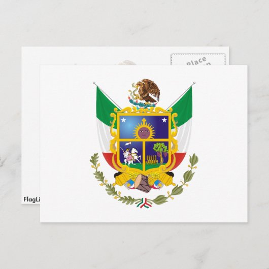 Queretaro, Mexiko Postkarte (Vorne/Hinten)