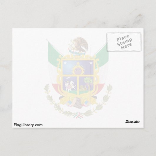 Queretaro, Mexiko Postkarte (Rückseite)