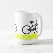 Querfeldein-Fahrrad Kaffeetasse (VorderseiteRechts)