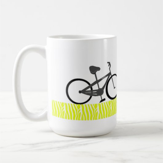 Querfeldein-Fahrrad Kaffeetasse (Links)