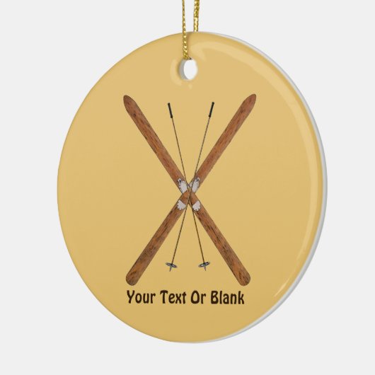 Querfeldeinskis und Polen Keramik Ornament (Links)