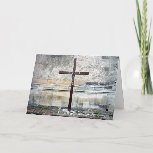 Querflugkörper Feiertagskarte (Vorderseite)