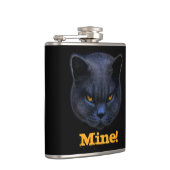 Querkatze sagt meine! flachmann (Rechts)