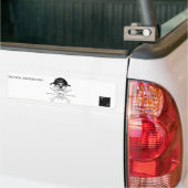 Querknochen AR15 Autoaufkleber (Auf Lkw)