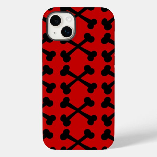Querknochen Case-Mate iPhone Hülle (Rückseite)