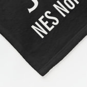 Querland-SkifahrenNordic, der Foto-Collage läuft Fleecedecke (Ecke)