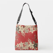 Querleichensack, Klassiker blühte den Entwurf, Tragetaschen Mit Langen Trägern (Rückseite)