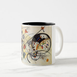 Querlinien Zweifarbige Tasse