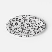 Querschieber Pappteller (Schrägansicht)