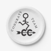 Querschieber Pappteller (Vorderseite)