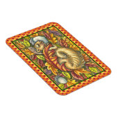 QUERSCHLAFEN UNTER AUTUMENLAGEN, SAISONAL MAGNET (Rechte Seite)