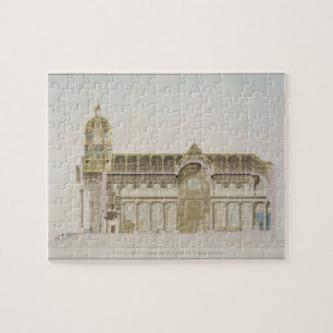 Querschnitt der Kirche von St. Jacques, Brusse Puzzle