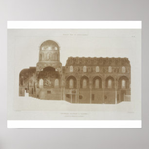 Querschnitt der Palatine-Kapelle, Palermo, Sic Poster