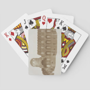 Querschnitt der Palatinkapelle, Palermo, Sic Spielkarten