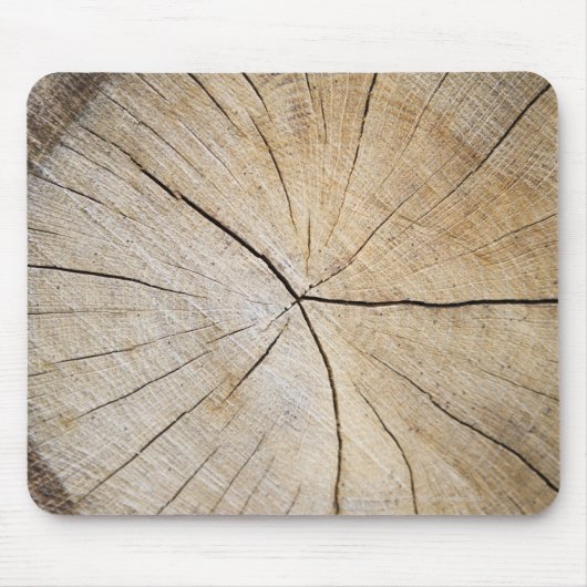 Querschnitt des Baumstammes Mousepad (Vorne)