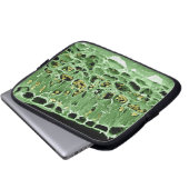 Querschnitt des Blattes Laptopschutzhülle (Vorne Knopf)