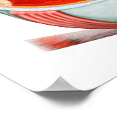 Querschnitt des menschlichen Auges Poster (Ecke)