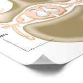 Querschnitt des Rückenmarkposters Poster (Ecke)