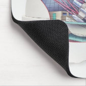 Querschnitt des Teleskops innerhalb eines Mousepad (Ecke)