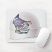 Querschnitt des Teleskops innerhalb eines Mousepad (Mit Mouse)