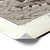 Querschnitt einer Mine Poster (Ecke)