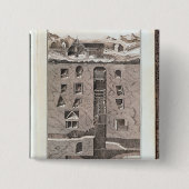 Querschnitt eines Bergwerkes Button (Vorderseite)